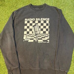 Radio Silence Escape Tour 1998 Black Crewneck Sweatshirt